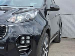 2017 Kia Sportage 1.6 T-Gdi Gt-Line AWD Euro 6 5dr in Black — image 4