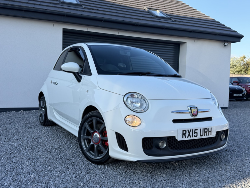 2015 Abarth 500 1.4 Abarth 500 1.4 Tjet 135 Hp in White — image 1