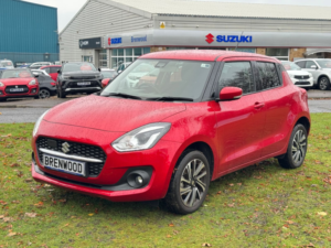 2022 Suzuki Swift 1.2 Dualjet Mhev Sz5 Hatchback 5dr Petrol Hybrid Manual Allgrip Euro 6 (s/s) (83 Ps) in Red — image 3