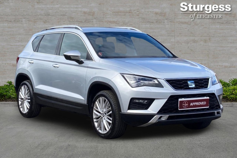 2017 SEAT Ateca 1.4 Ecotsi Xcellence DSG Euro 6 (s/s) 5dr in Silver — image 1