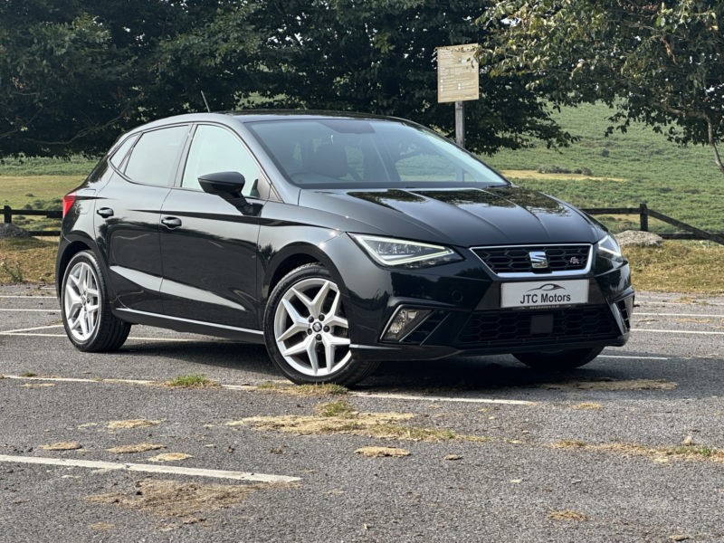 2019 SEAT Ibiza 1.0 Tsi 95 Fr [ez] 5dr, Manual, Black + One Owner From New in Black — image 1