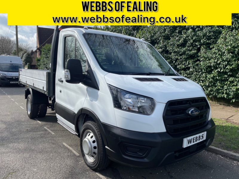2024 Ford Transit 2.0 Transit Leader Twin Wheel 350 L2 Tipper 2.0l Ecoblue 130ps Rwd 6 Speed Manual in White — image 1