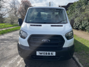 2024 Ford Transit 2.0 Transit Leader Twin Wheel 350 L2 Tipper 2.0l Ecoblue 130ps Rwd 6 Speed Manual in White — image 2