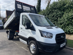 2024 Ford Transit 2.0 Transit Leader Twin Wheel 350 L2 Tipper 2.0l Ecoblue 130ps Rwd 6 Speed Manual in White — image 4