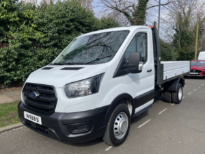 2024 Ford Transit 2.0 Transit Leader Twin Wheel 350 L2 Tipper 2.0l Ecoblue 130ps Rwd 6 Speed Manual in White — image 5