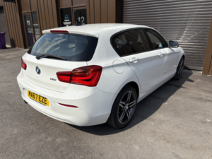 2017 BMW 1 Series 1.5 118i Sport 5-Door in White — image 5