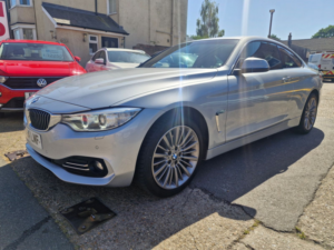 2014 BMW 4 Series 2.0 420d Luxury Coupe 2dr Diesel Auto Xdrive Euro 6 (s/s) (184 Ps) in Silver — image 6