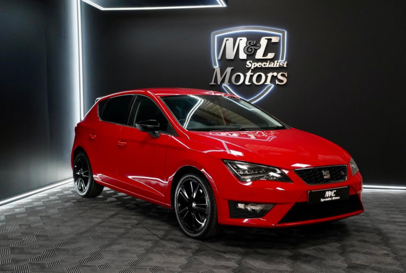 2015 SEAT Leon 1.4 Tsi Fr Black Technology Euro 6 (s/s) 5dr in Red — image 1