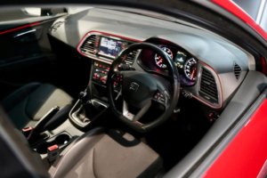 2015 SEAT Leon 1.4 Tsi Fr Black Technology Euro 6 (s/s) 5dr in Red — image 2