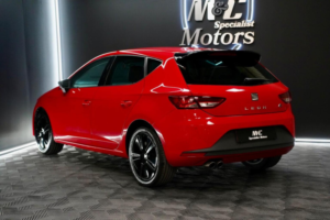 2015 SEAT Leon 1.4 Tsi Fr Black Technology Euro 6 (s/s) 5dr in Red — image 4