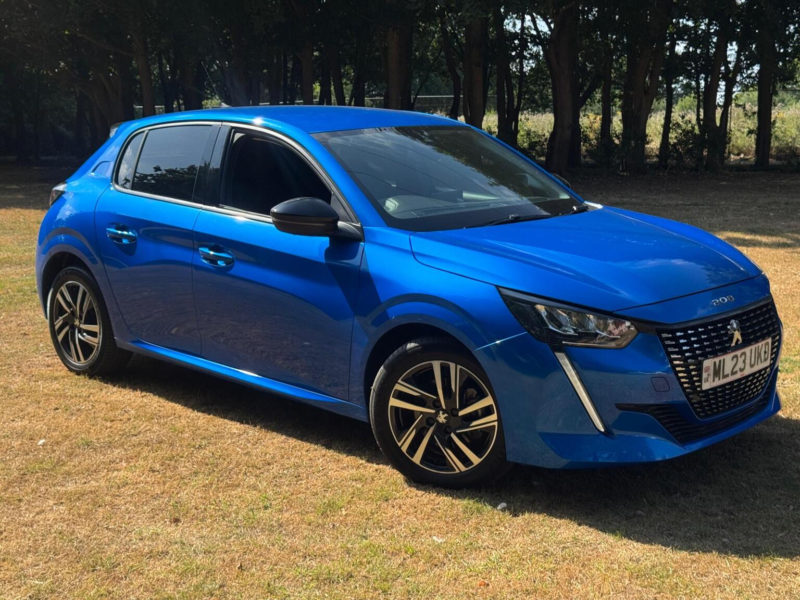 2023 Peugeot 208 1.2 Puretech Allure Premium + Euro 6 (s/s) 5dr in Blue — image 1