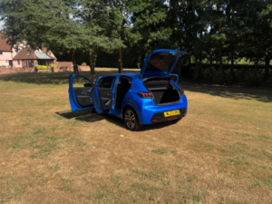 2023 Peugeot 208 1.2 Puretech Allure Premium + Euro 6 (s/s) 5dr in Blue — image 3