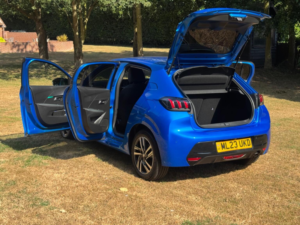 2023 Peugeot 208 1.2 Puretech Allure Premium + Euro 6 (s/s) 5dr in Blue — image 6