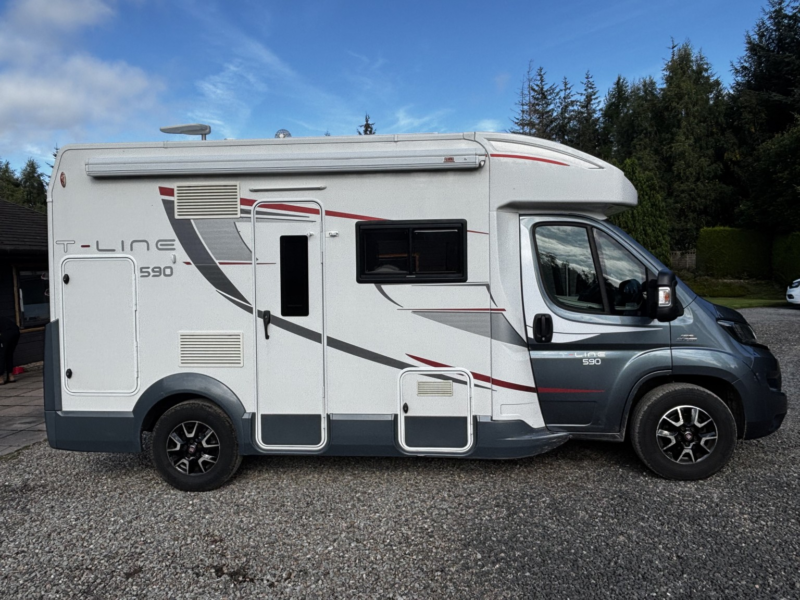 2016 Roller Team T-Line 590 4 Berth in White — image 1