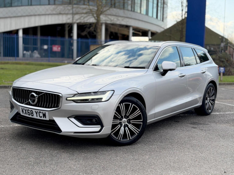 2018 Volvo V60 2.0 D4 Inscription Auto Euro 6 (s/s) 5dr in Silver — image 1
