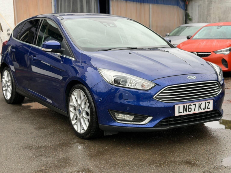 2017 Ford Focus 1.5t Ecoboost Titanium X Auto Euro 6 (s/s) 5dr in Blue — image 1