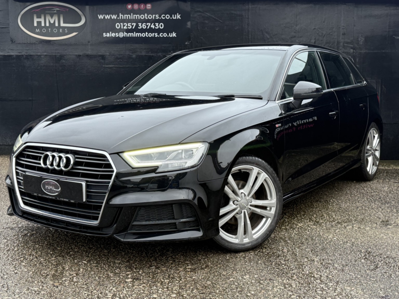 2019 Audi A3 1.0 Tfsi 30 S Line in Black — image 1
