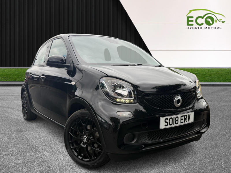 2018 Smart Forfour 1.0 Prime Sport in Black — image 1