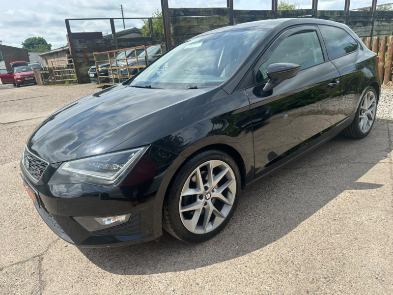2016 SEAT Leon 2.0 Tdi Fr in Black — image 1
