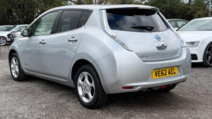 2012 Nissan Leaf 24kwh Auto 5dr in Silver — image 4