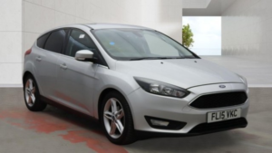 2015 Ford Focus 1.0 T Ecoboost Zetec Silver 5dr Low Tax+1 Keeper in Silver — image 3