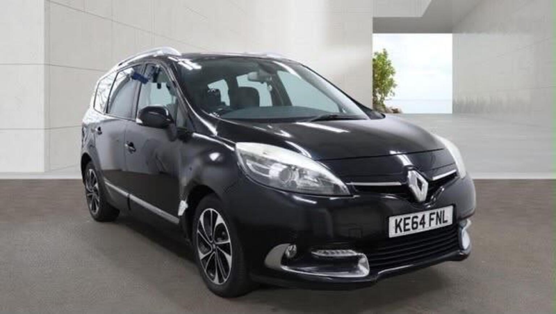 2015 Renault Grand Scenic 1.5 Dci Dynamique Tomtom Edc Euro 5 5dr in Black — image 1