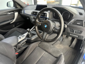 2018 BMW 1 Series 2.0 118d M Sport Shadow Edition Euro 6 (s/s) 5dr in Blue — image 2