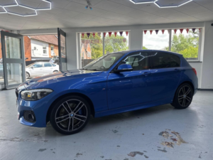 2018 BMW 1 Series 2.0 118d M Sport Shadow Edition Euro 6 (s/s) 5dr in Blue — image 3