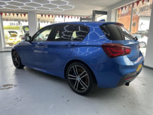 2018 BMW 1 Series 2.0 118d M Sport Shadow Edition Euro 6 (s/s) 5dr in Blue — image 5