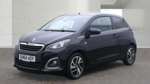 2014 Peugeot 108 1.2 Vti Puretech Allure Euro 5 3dr in Black — image 3