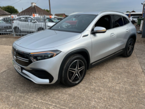2022 Mercedes-Benz Eqa Eqa 250+ 70.5kwh Amg Line SUV 5dr Electric Auto (190 Ps) in Silver — image 4