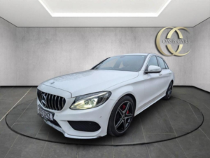 2015 Mercedes-Benz C Class 1.6 C200 Bluetec Amg Line G-Tronic+ Euro 6 (s/s) 4dr in White — image 4