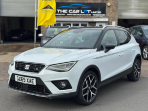 2019 SEAT Arona 1.0 Tsi Fr Sport DSG Euro 6 (s/s) 5dr in White — image 2
