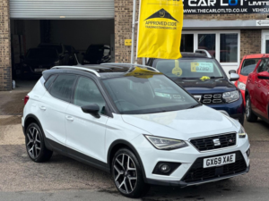 2019 SEAT Arona 1.0 Tsi Fr Sport DSG Euro 6 (s/s) 5dr in White — image 3