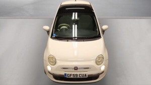 2009 Fiat 500 1.3 Multijet Lounge Euro 4 3dr in White — image 2