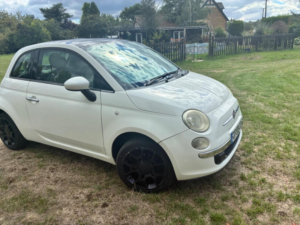 2009 Fiat 500 1.3 Multijet Lounge Euro 4 3dr in White — image 5