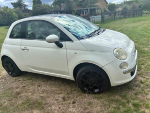 2009 Fiat 500 1.3 Multijet Lounge Euro 4 3dr in White — image 6