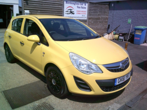 2011 Vauxhall Corsa 1.0 Ecoflex 12v S in Yellow — image 3