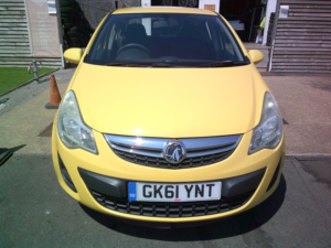 2011 Vauxhall Corsa 1.0 Ecoflex 12v S in Yellow — image 4
