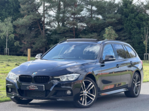 2019 BMW 3 Series 2.0 320d M Sport Shadow Edition Touring Auto Xdrive Euro 6 (s/s) 5dr in Black — image 2