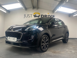 2021 Ford Puma 1.0t Ecoboost Mhev Titanium SUV 5dr Petrol Manual Euro 6 (s/s) (155 Ps) in Black — image 2