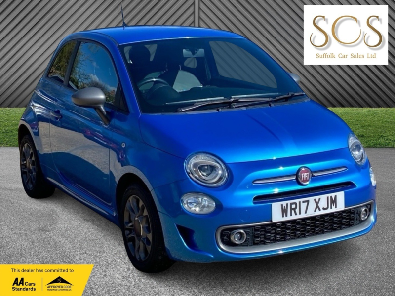 2017 Fiat 500 1.2 500 My17 1.2 69hp S in Blue — image 1