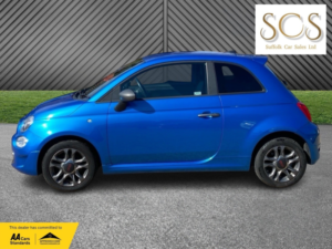 2017 Fiat 500 1.2 500 My17 1.2 69hp S in Blue — image 3