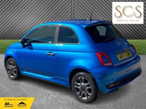 2017 Fiat 500 1.2 500 My17 1.2 69hp S in Blue — image 4