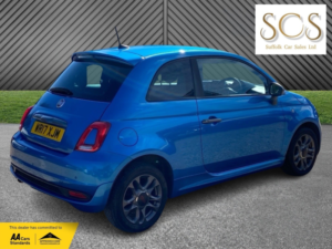 2017 Fiat 500 1.2 500 My17 1.2 69hp S in Blue — image 6