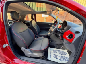 2015 Fiat 500 1.2 Lounge Euro 6 (s/s) 3dr in Red — image 3