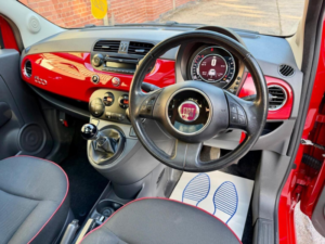 2015 Fiat 500 1.2 Lounge Euro 6 (s/s) 3dr in Red — image 6