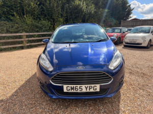 2016 Ford Fiesta 1.25 Zetec Euro 6 5dr in Blue — image 3