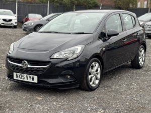 2015 Vauxhall Corsa 1.4 I Ecoflex Excite in Black — image 3