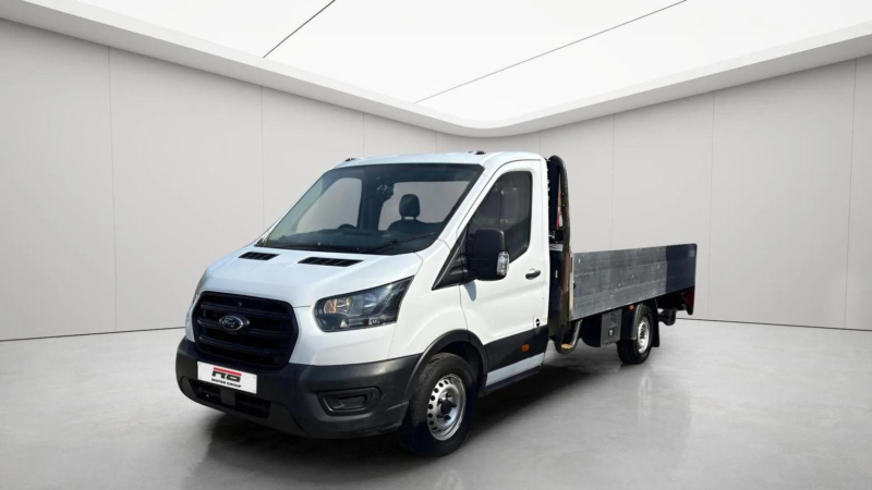 2021 Ford Transit 2.0 350 Ecoblue Mhev Leader Fwd L4 Euro 6 (s/s) 2dr in White — image 1